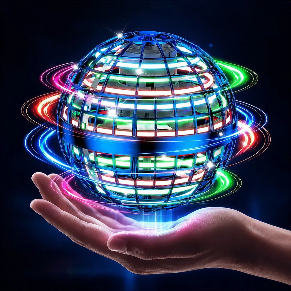 ✨ LED Flying Orb – Toss, Hover & Return Like Magic
