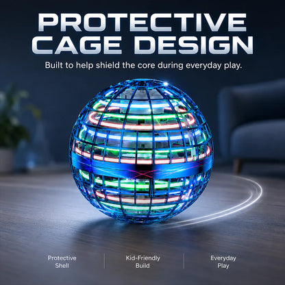 ✨ LED Flying Orb – Toss, Hover & Return Like Magic