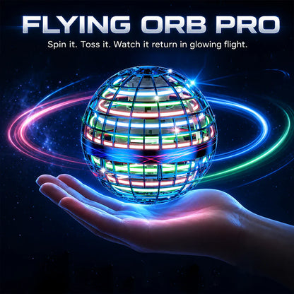 ✨ LED Flying Orb – Toss, Hover & Return Like Magic