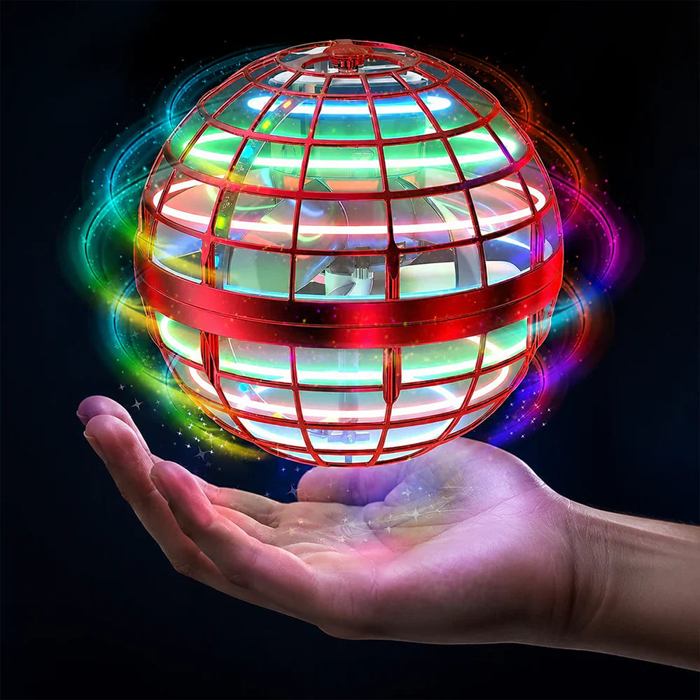 ✨ LED Flying Orb – Toss, Hover & Return Like Magic