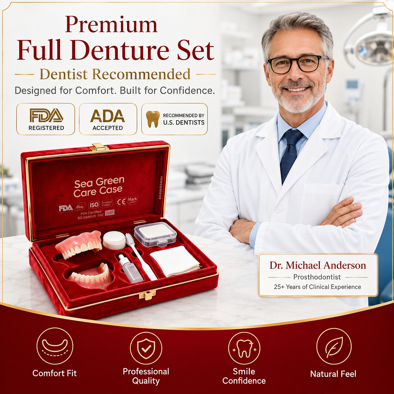 🏆Ends Today: 70% OFF!  🏆2026 Bestselling Product🦷 Fit for a Fresh Smile, Say Goodbye to Wearing Discomfort!🌎
